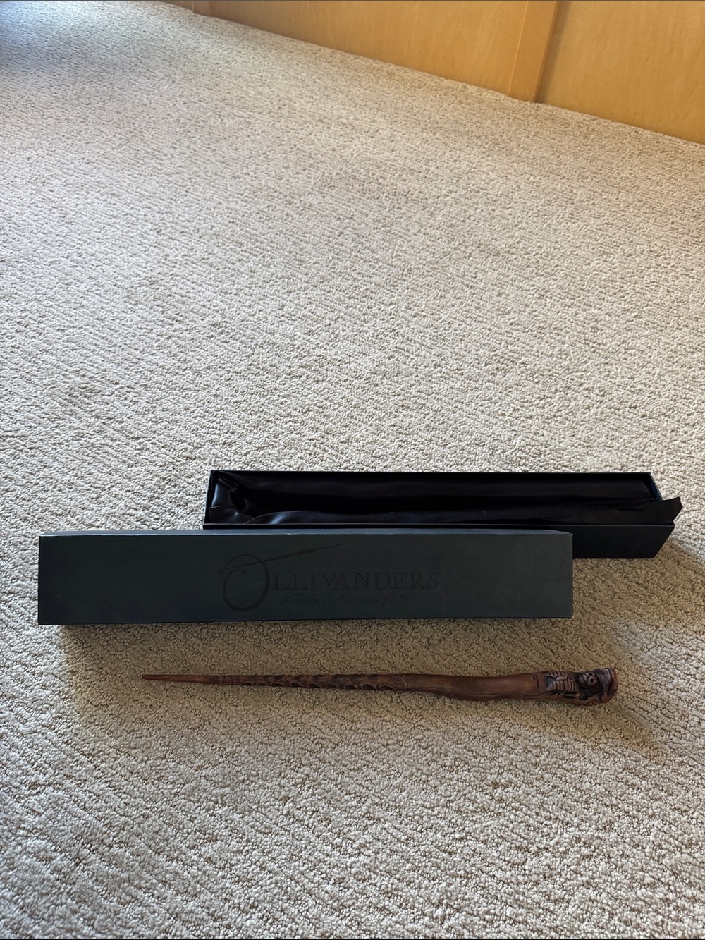 Ollivanders Brown Wizard Wand Kids Costume Accessory Harry Potter